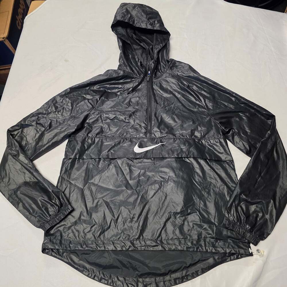 Nike Half Zip Packable Windbreaker Jacket Womens Small 872051-451